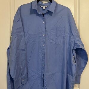 Old Navy Blue Button Down Shirt